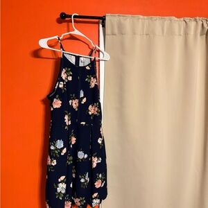 Floral Navy Dress